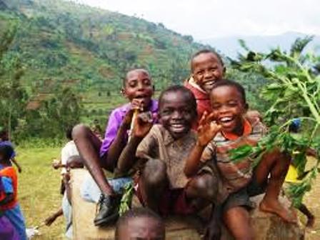 The Isukha people circumcise children from the age of sixteen to eighteen years