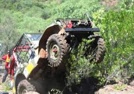 Off road vehicles in Rhino Charge Festival