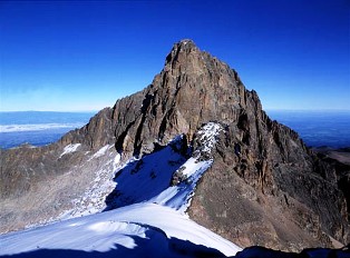 Mount Kenya the homeland of Ngai 9the god of Kikuyu People