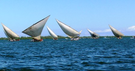 Coastline Region of Mombasa Kenya