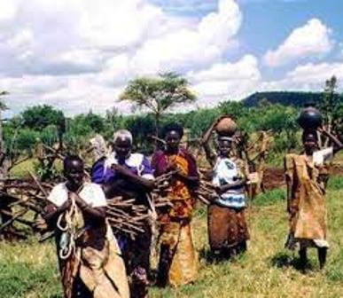 Kipsigis Women on their way to fetch water