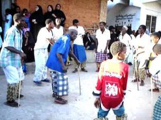 lamu people dancing