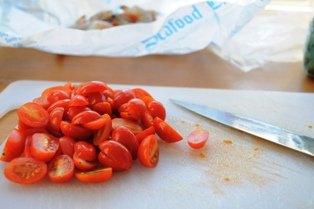 Kenya Grape Tomato Salad Recipe