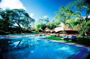 swimming pool at one of naivasha hotels