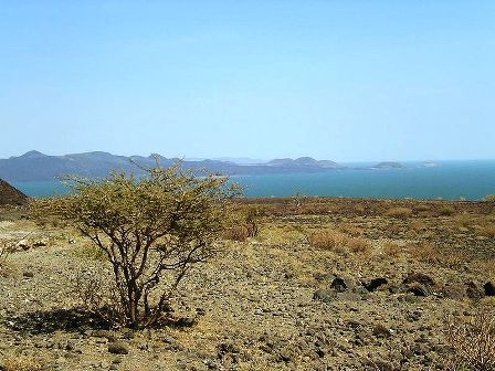 Lake Turkana in Kenya  