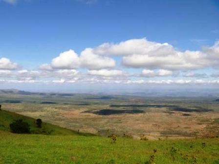 view of the Great Rift Valley from ngong hills