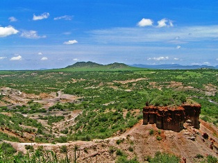 Olduvai Gorge.