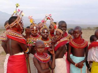 samburu young dancers