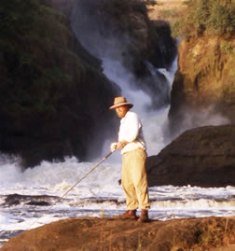 Sport fishing in Murchison Falls